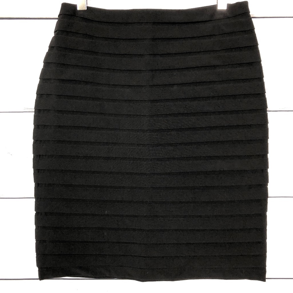 Women's Black Straight Skirt by Sharagano - Picture 1 of 4